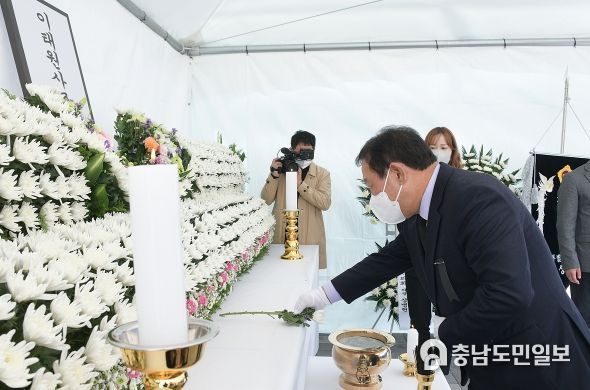 최민호 시장,“이태원 사고, 고인·유가족 애도”