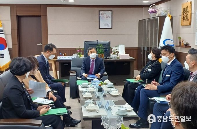 충남교육청, ‘학교지원센터 운영 활성화를 위한 부교육감과 함께하는 간담회’개최
