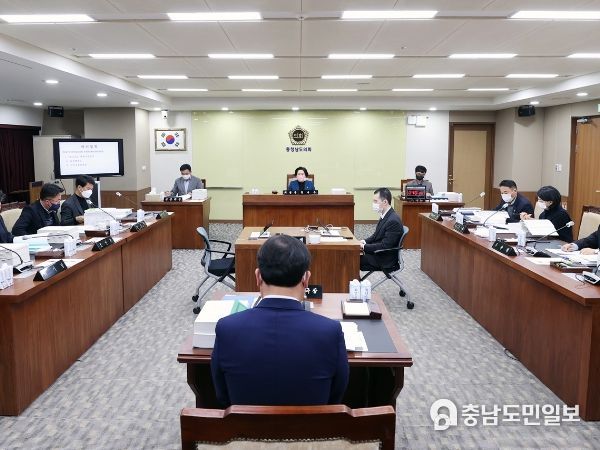 충남도의회 행문위, 제12대 의회 첫 행감 통해 도정 발전방안 제시