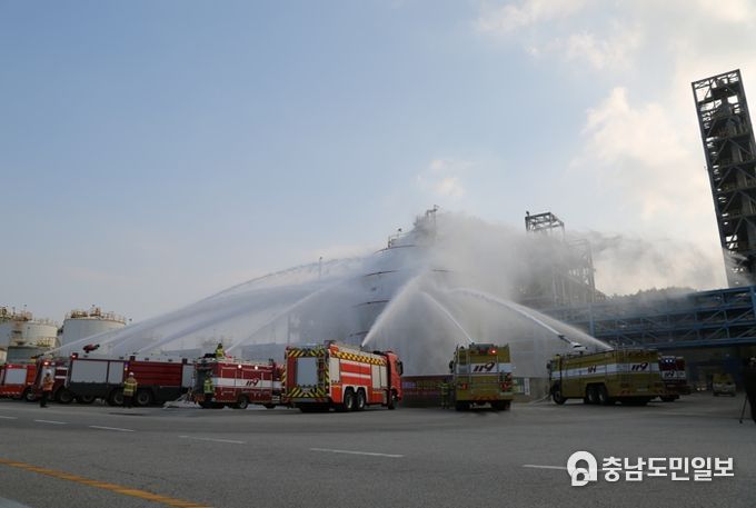 서산소방서, 유관기관 합동 안전한국훈련 실시