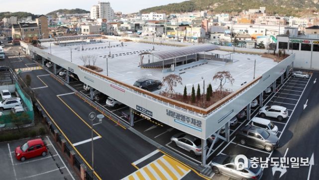 남문공영주차장 전경