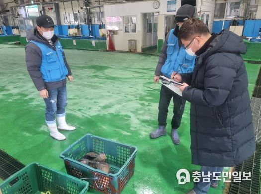 충남도내 생산 수산물 빈틈없는 안전관리