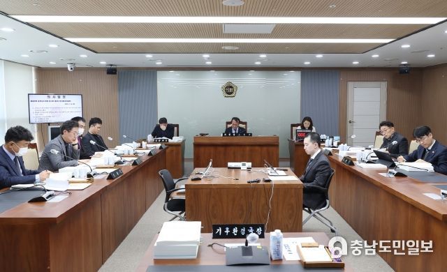 충청남도의회 복환위 “충남이 탄소중립 중심지로 도약할 수 있도록 만전”