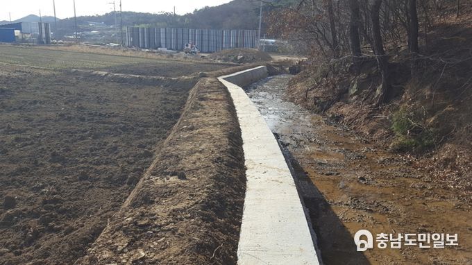 홍성군, 기후위기 대응! 농업생산기반시설 정비에 55억원 투입!