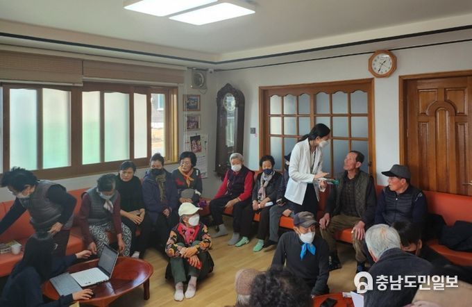 공주시, 찾아가는 노인 결핵검진 실시