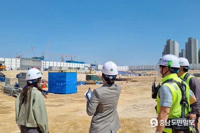홍성군 특사경, 봄철 건조기 비산먼지 특별단속