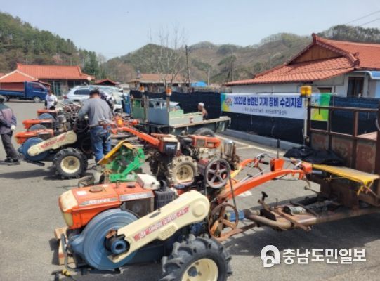 금산군, 찾아가는 농기계순회기술교육 박차