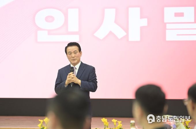 5월 월례모임 백성현 논산시장 인사말