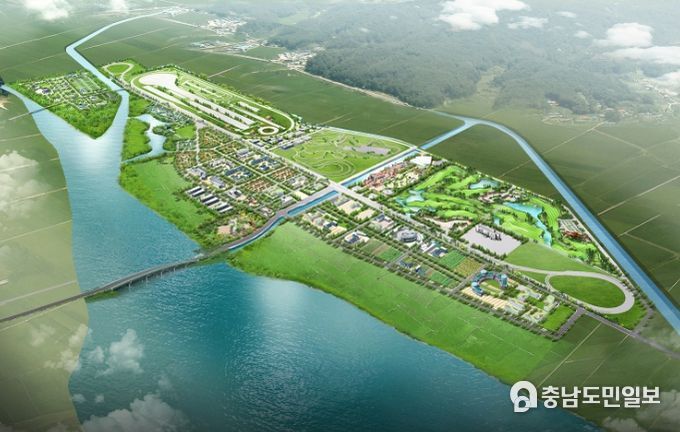 서산 바이오・웰빙・연구 특구 조감도