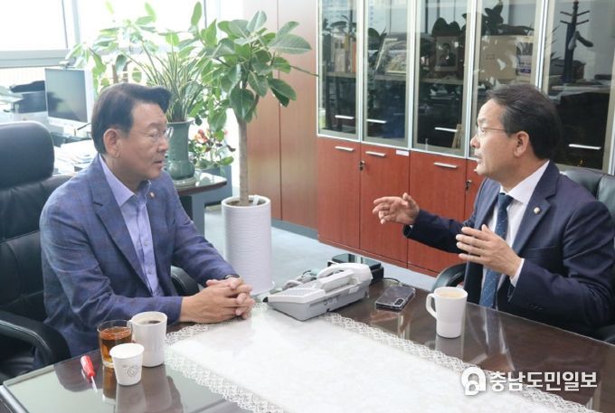 김교흥 간사 면담