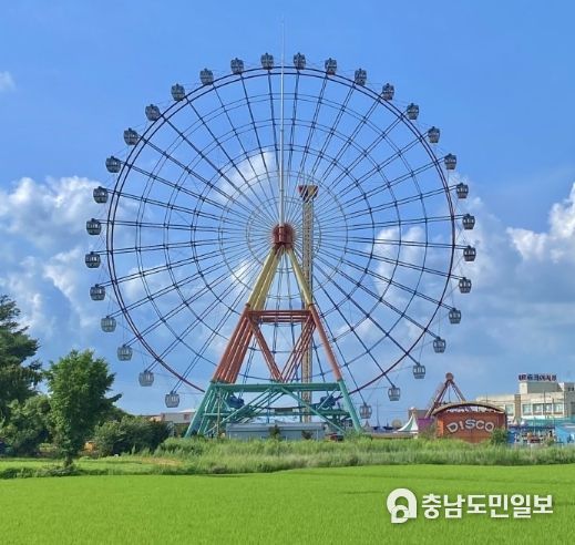 삽교호 관광지(대관람차)
