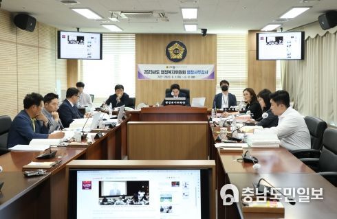 세종시의회 행정복지위원회, 5일차 행정사무감사 진행