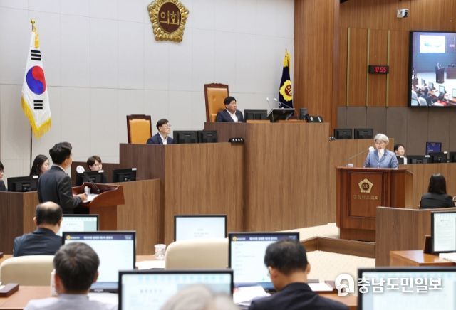 김명숙 의원 “인구감소 문제 해결 충남도가 앞장서야”