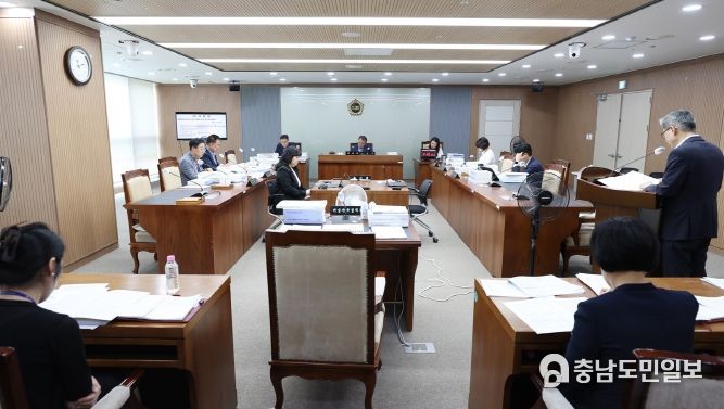 충남도의회 복지환경위원회, 2022회계연도 결산 심의 돌입