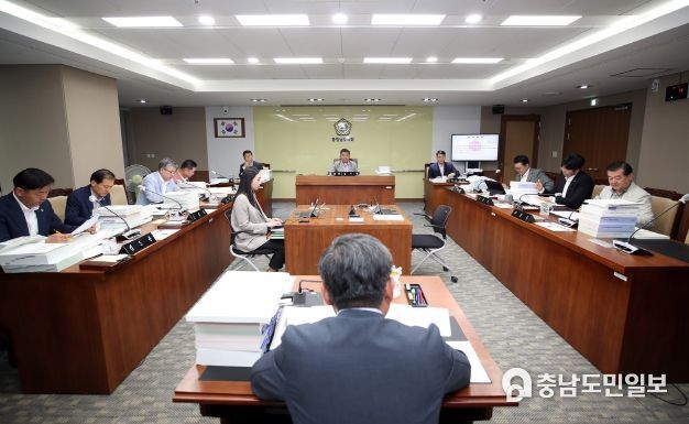 충남도의회 건소위 “도민 세금 헛되이 쓰이지 않도록 주의해야”