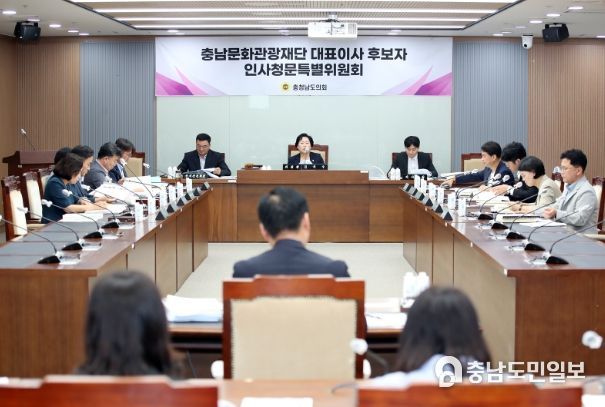 제2차 문화관광재단 대표이사 인사청문특위