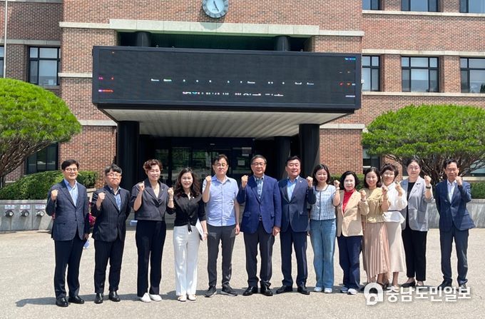 천안시의회 행정안전위원회, 연암대학교 현장 방문