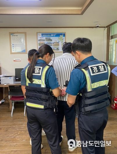 충청남도태안교육지원청, 민원실 비상대비 태안경찰서 합동 모의 훈련 실시