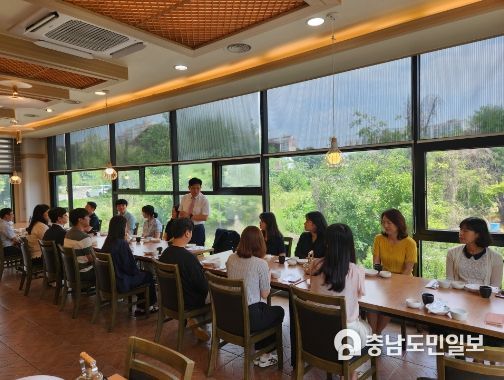 시의장과 정책지원관 소통 간담회 개최