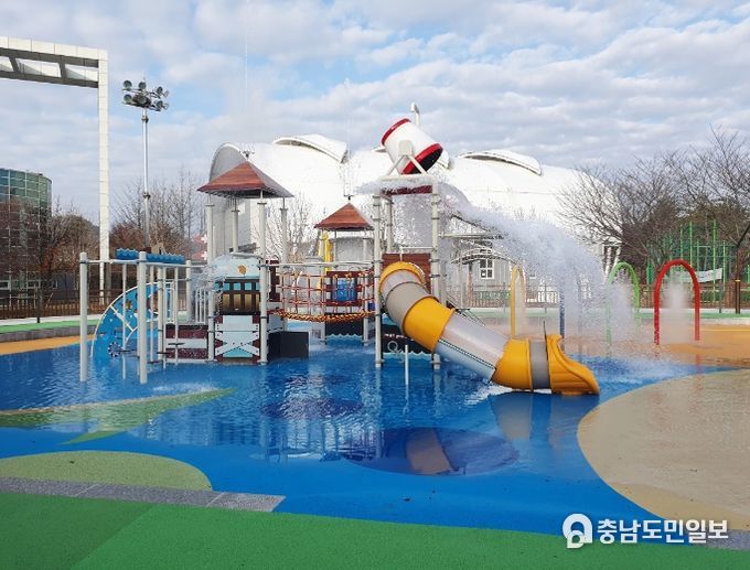 당진종합운동장 생활체육공원 수경시설