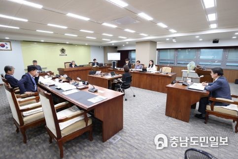 충남도의회 기획경제위원회, 대규모 사업 철저한 점검·관리 주문