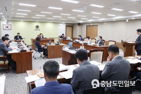 충남도의회 행정문화위원회, 보조금 집행 점검을 통한 투명성 확보 촉구