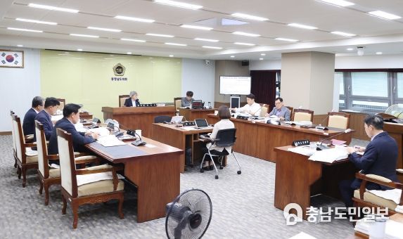 충남도의회, 기경위 “폭우 피해 입은 도민 위해 예비비 투입해야”