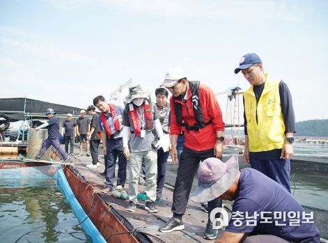 이완섭 서산시장이 6일 폭염 피해 우려 현장을 방문해 폭염 대응 현황을 살폈다
