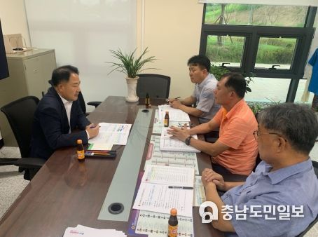 상병헌 세종시의원 산업건설위원회 소관 산하기관 방문 현장의 목소리 듣는 시간 가져...