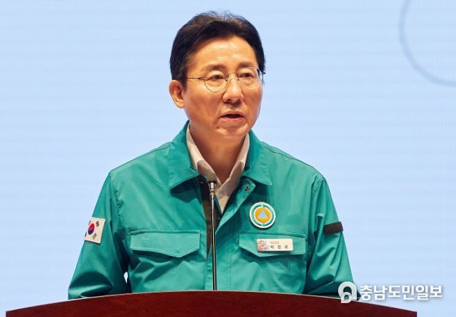 박경귀 아산시장 비상소집 훈련 보고 후 당부