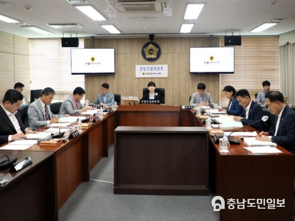 세종시의회 산업건설위원회, 환경보건 조례안 등 의결