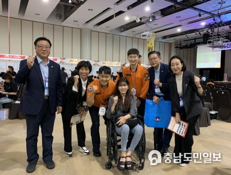 세종시의회 교육안전위, 2023 국제소방안전박람회 참관