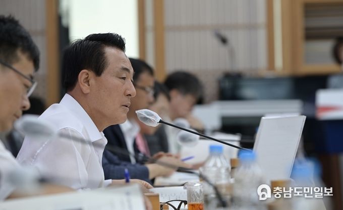 시책구상보고회 중