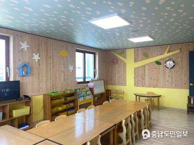 어린이 이용시설 목조화 사업 완료 후