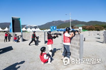 계룡시, 軍문화축제 기간 중 서바이벌 게임 운영