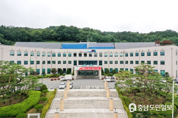 계룡시청 전경