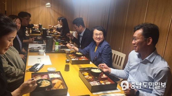 조광희 홍성부군수, 임산부 직원과 소통 및 오찬의 시간
