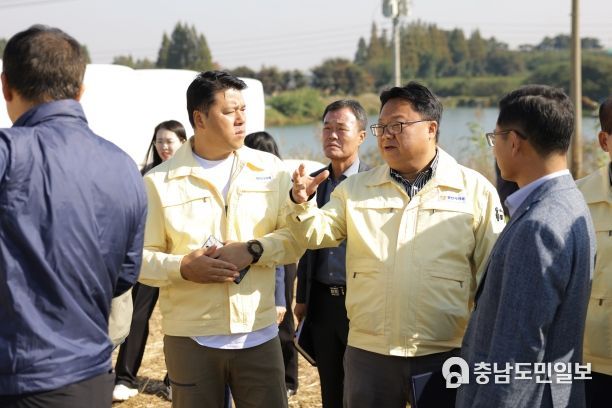 천안시의회 경제산업위원회-과수화상병 매몰농가
