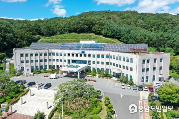 계룡시청 전경