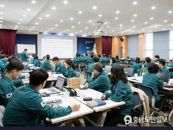 청양군, 충남 충무훈련 참여…비상 대비 태세 강화