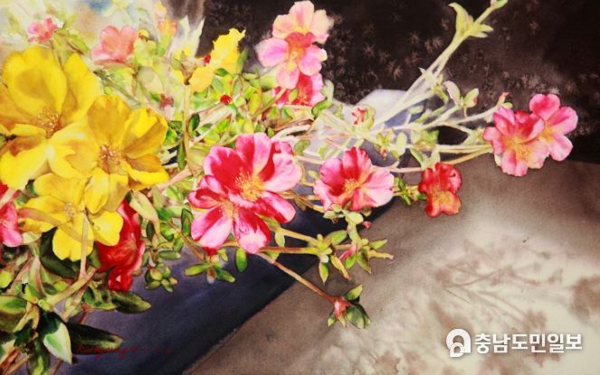 김경아 작가 작품(내인생의 봄날은 온다