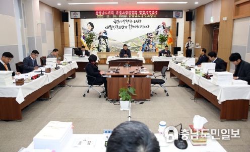 충남도의회 건소위, 소방행정 점검… “안전한 충남 실현 앞장” 당부