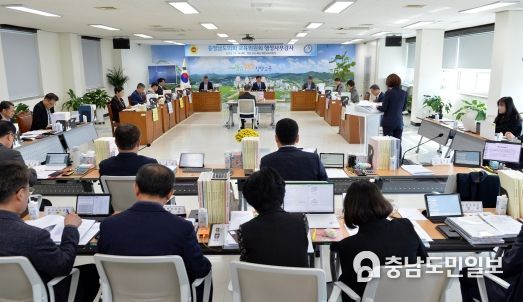 충남도의회 교육위원회, 교육환경 개선을 위한 ‘상호 소통’ 강조