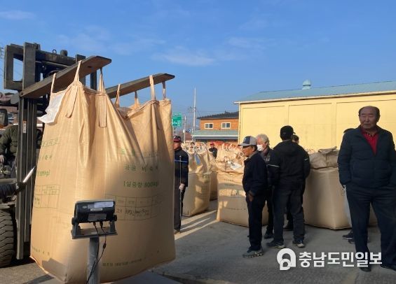 부여군, 2023년산 공공비축미 건조 벼 매입 시작