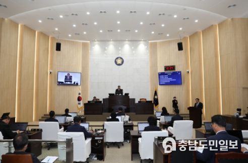 예산군의회, 제296회 제2차 정례회 개회