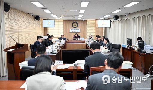 제86회 세종시의회 정례회 예산결산특별위원회
