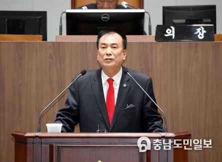 방한일 충남도의원 “소득역외유출률 1위 충남, 대책 강구해야”