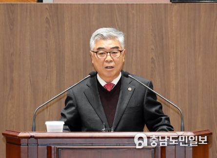 유성재 충남도의원 “충남행복교육지구 사업 교육 본질 검토돼야”