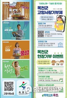 옥천군, 고향사랑기부제 연말정산 효과 ‘톡톡’