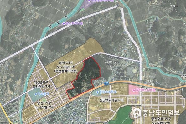 당진시, 당진4지구 도시개발구역 지정 및 개발계획 수립 고시